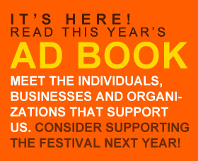 Go to the Festival Ads page to view the Ad Book.