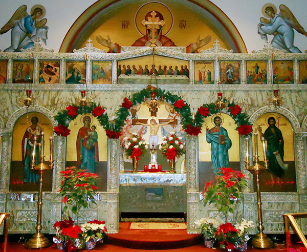 Church interior.